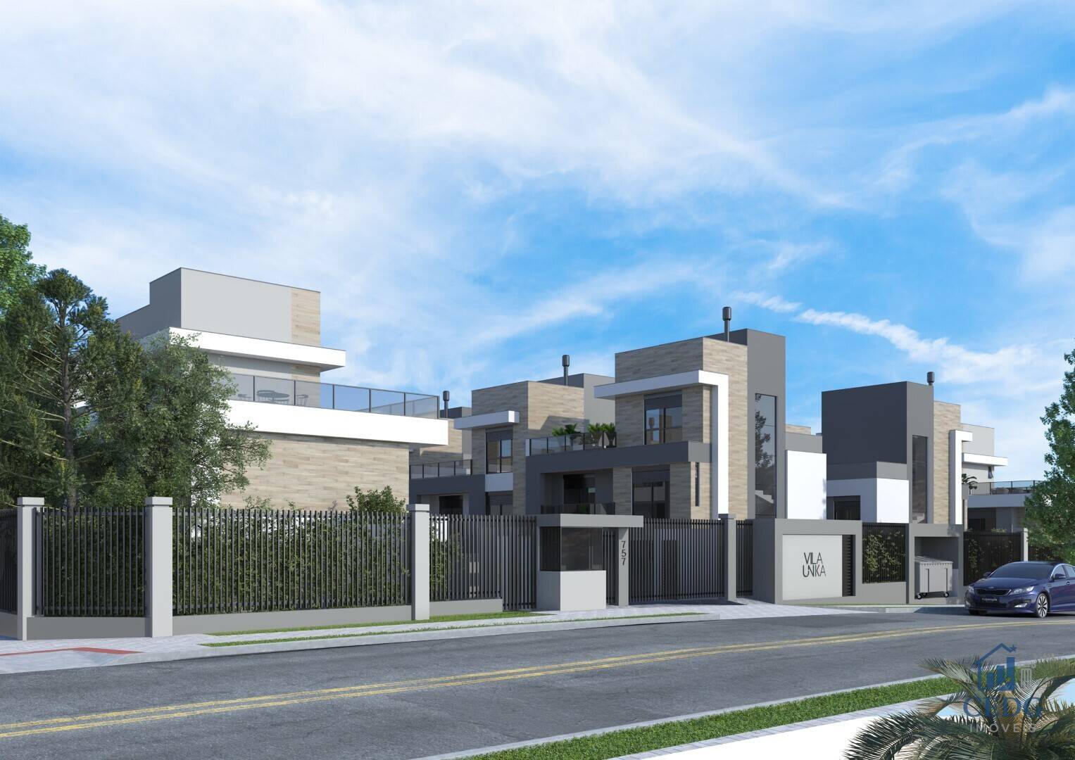 Casa em condomínio de alto padrão com 3 suítes e terraço