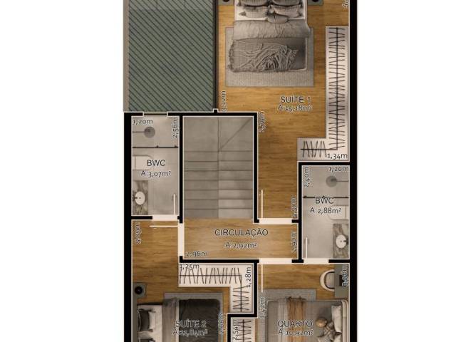 Sobrado em Condomínio para Venda em Curitiba - 4